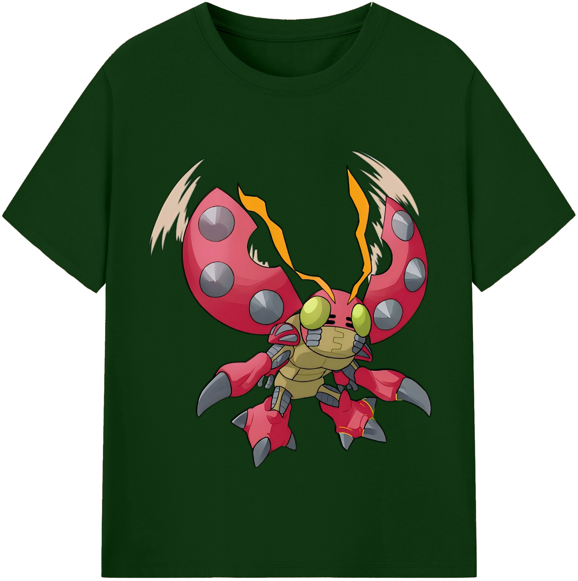 （画像用） Digimon デジタルモンスター/デジモン 綿100％半袖Tシャツ（フロントプリント）